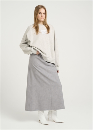 Lulla sweat Light Grey Melange Gestuz 